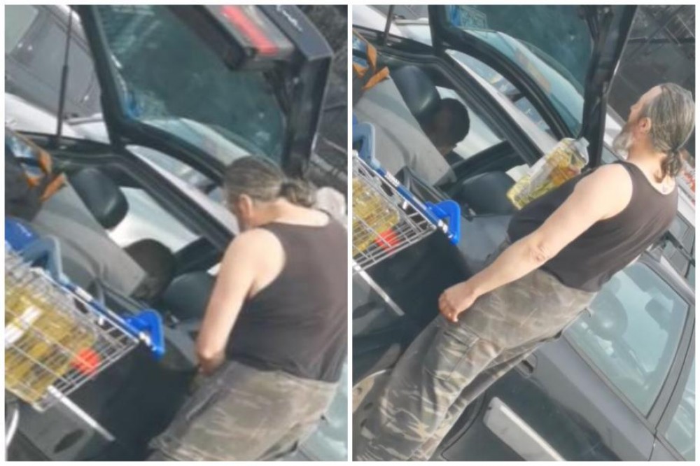 Un bărbat a folosit ulei pe post de combustibil. Şi-a alimentat maşina chiar în parcarea unui magazin din Anglia
